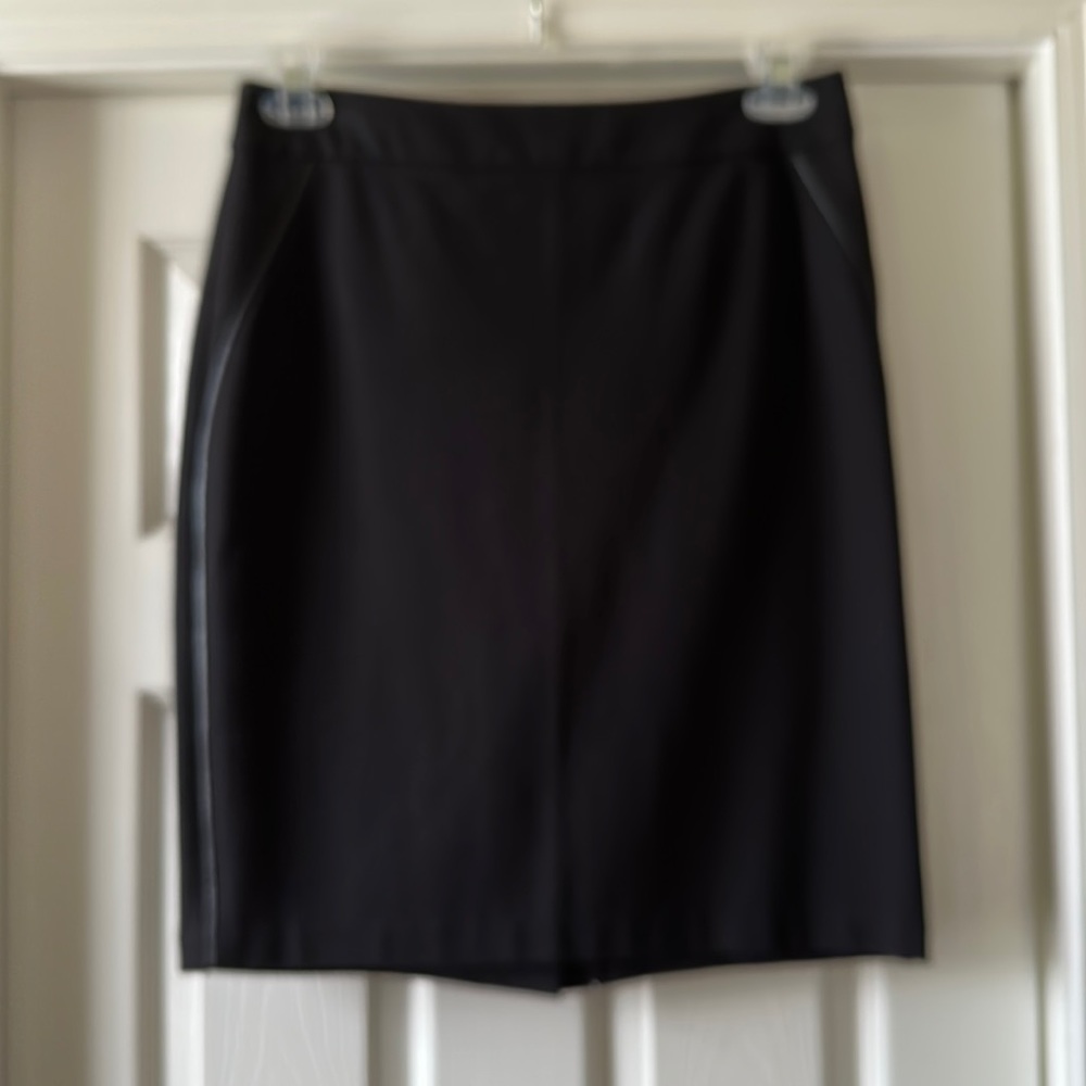 Talbots tuxedo skirt
